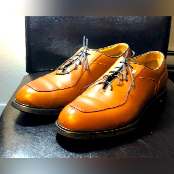 Callaway HX Tour M505-07 Men’s Lace Up Brown Leather Golf Shoes Size M9 - Picture 1 of 11